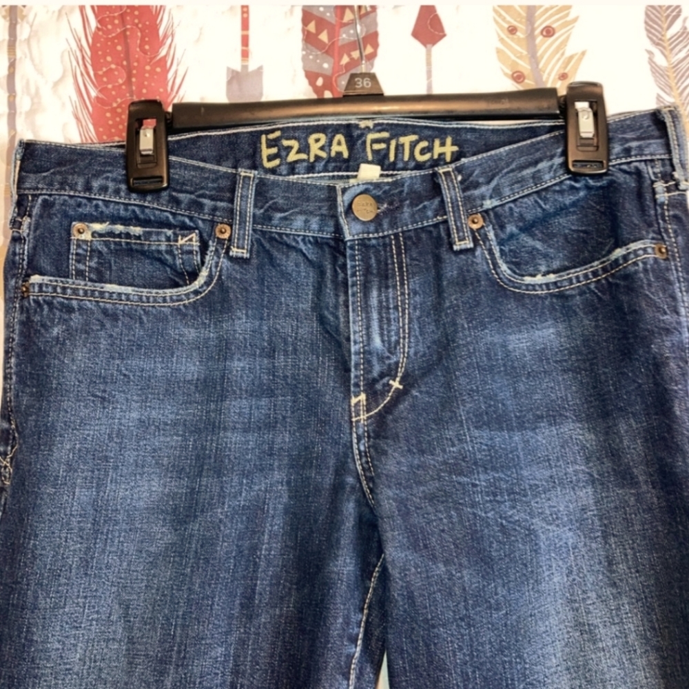 Ezra Fitch dark wash bootcut jean mid rise 29